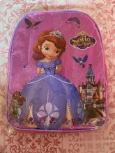 Disney 3 unids/set niños de dibujos animados de las niñas Elsa princesa mochilas lindo niños mochilas de los niños de la escuela bolsa