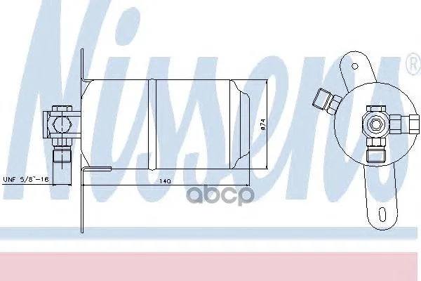 Осушитель Кондиционера Mb W210/S210 2.0-5.5/2.0td-3.2td 95-03 Nissens 95025 Nissens арт. 95025