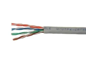 

UTP cable 4 pairs Cat 5e 305m solid (awg24) CCA alloy