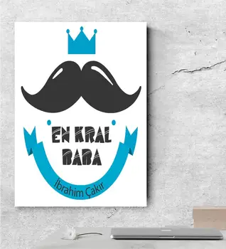 

Personalized Fathers Day Themed Canvas Print 50x70 Cm 15-659