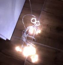 Tira de luces LED para cortina, guirnalda de luz Flash, decoración de fiesta rústica de boda, mesa, ducha nupcial, despedida de soltera, regalo para el hogar, 3m, 100/200/300