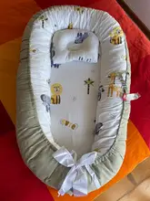 Babynest-cama de nido para bebé recién nacido, cuna portátil, cama de viaje, cuna de bebé, cuna de salón para bebé, parachoques con cojín