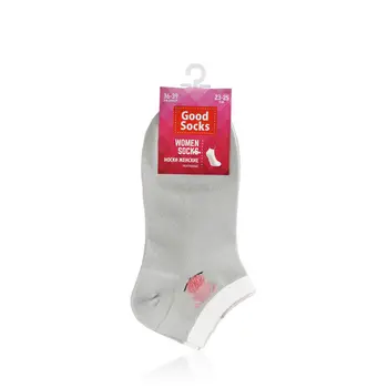 

Women's socks good socks knitted, shortened, with a pattern sn19/20
