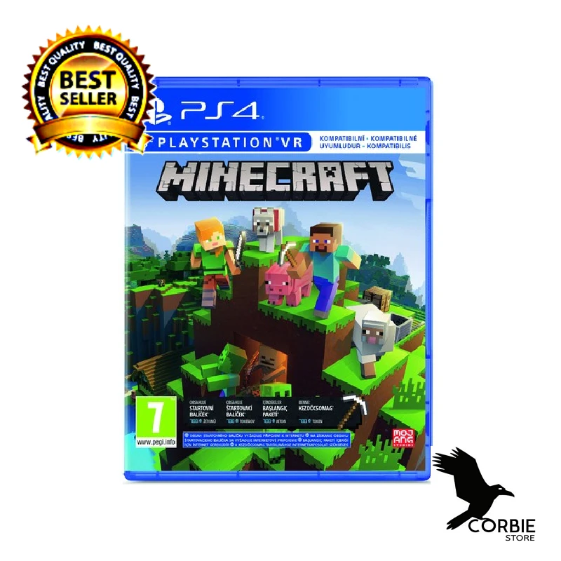 

Minecreft Starter Collection VR Compatible Ps4 Game Original Playstatian 4 Game