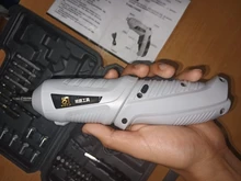 Juego de destornilladores eléctricos, diámetro máximo inalámbrico con taladro eléctrico, Material ABS, herramienta de reparación portátil