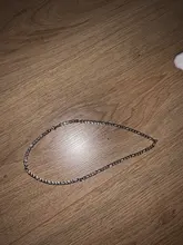 Collar de cadena Figaro para hombre, cadena larga de acero inoxidable, Color dorado, regalo de joyería, 2020