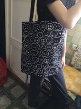 Bolso de lona de algodón para mujer, bandolera coreana Harajuku con dibujos animados japoneses, Eco, reutilizable, bolsos mochilas compra, 2021