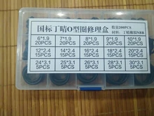 Washer Gasket Ring Sealing Rubber Hydrolock Assortment with Box 200pcs/Set 15-Size