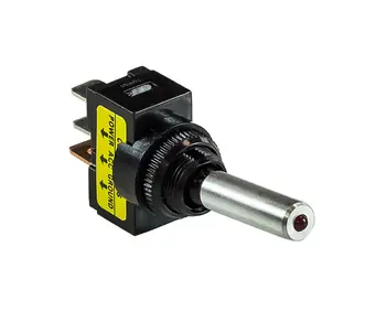 

Toggle switch two-position on-off 12 V/16a 3 p with backlight 30168