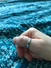 Anillos abiertos con cara feliz sonriente para mujer, anillos abiertos ajustables apilables de enlace, joyería trenzada, Color plateado antiguo Punk, A835