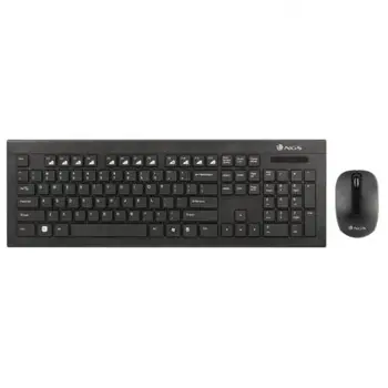 

WIRELESS KEYBOARD AND MOUSE NGS DRAGONFLY KIT-2.4GHZ-1200 DPI MOUSE-NANO USB RECEIVER-KEYBOARD 12 MULTIMEDIA KEYS