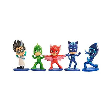 

PJ Masks - Pack of 5 figures (Bandai 24580), assortment: random models