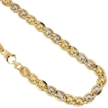 

Yellow Gold Filled Men 'S Necklace and White 803321732380