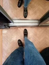Zapatos planos sin cordones De cuero para Mujer, mocasines De talla grande 44, De calidad, para primavera, JJ22