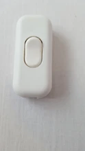 Interruptor de luz de CA 0-250V 6A, lámpara de escritorio en línea, Cable de palanca, interruptores basculantes de control para iluminación LED