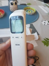 Termómetro infrarrojo Digital para la frente, herramienta de medida de la fiebre sin contacto para bebés y adultos