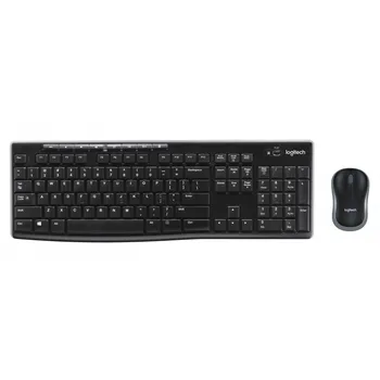 

Logitech MK270 keyboard RF wireless QWERTY Bread Nordic Black