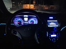 Atmosphere-Lamp Decorative Console Cold-Light-Line Car-Interior-Accessories Dash-Board