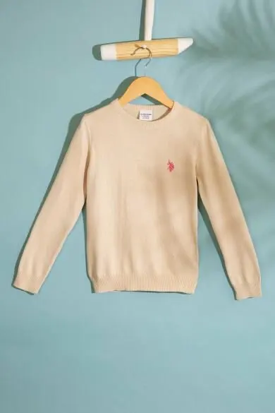 U.S. POLO ASSN. Тонкий свитер для девочки