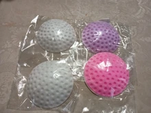 Almohadillas de tope de parachoques redondeado para manija de puerta, 1 Uds., protectores de pared, almohadilla Anticolisión de Color sólido