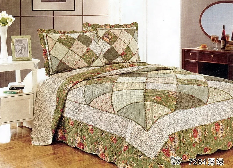 Light Green Комплект одеяло 2 наволочки Быстрая отправка - Color: Light Green