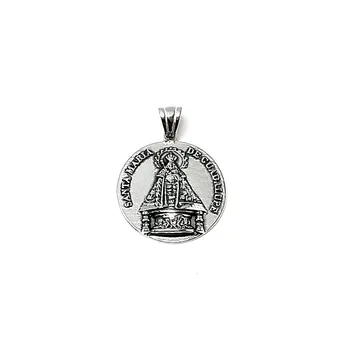 

Medal pendant 925 sterling silver m 25mm. Virgin Guadalupe [AA8156]