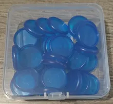 Fromthenon Color transparente hoja de plástico disco de Binder anillos planificador de colección de recortes Ring Binder para seta agujero portátil