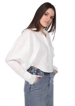 

Markapia Balloon Sleeve Shirt