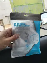 Mascarilla facial FFP2 con filtro KN95, máscara antipolvo para la boca, 100 uds., envío desde españa