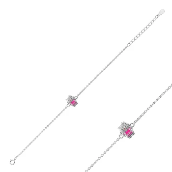 

KUTAYDAN 925 Sterling Silver Zircon Stone Cabochons Child Of Wristbands