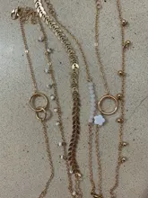 Tocona-pulsera Bohemia con borla de oro para mujer, concha de verano, piedra de cristal transparente, piña, corazón geométrico, joyería