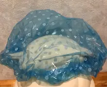Spa Shower-Caps Bathing-Accessory Elastic Disposable Women New Clear Beanie Thick Large