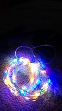 String-Lights Garlands Helloween-Decoration Fairy Leds Dimmable Solar Garden Christmas-Party
