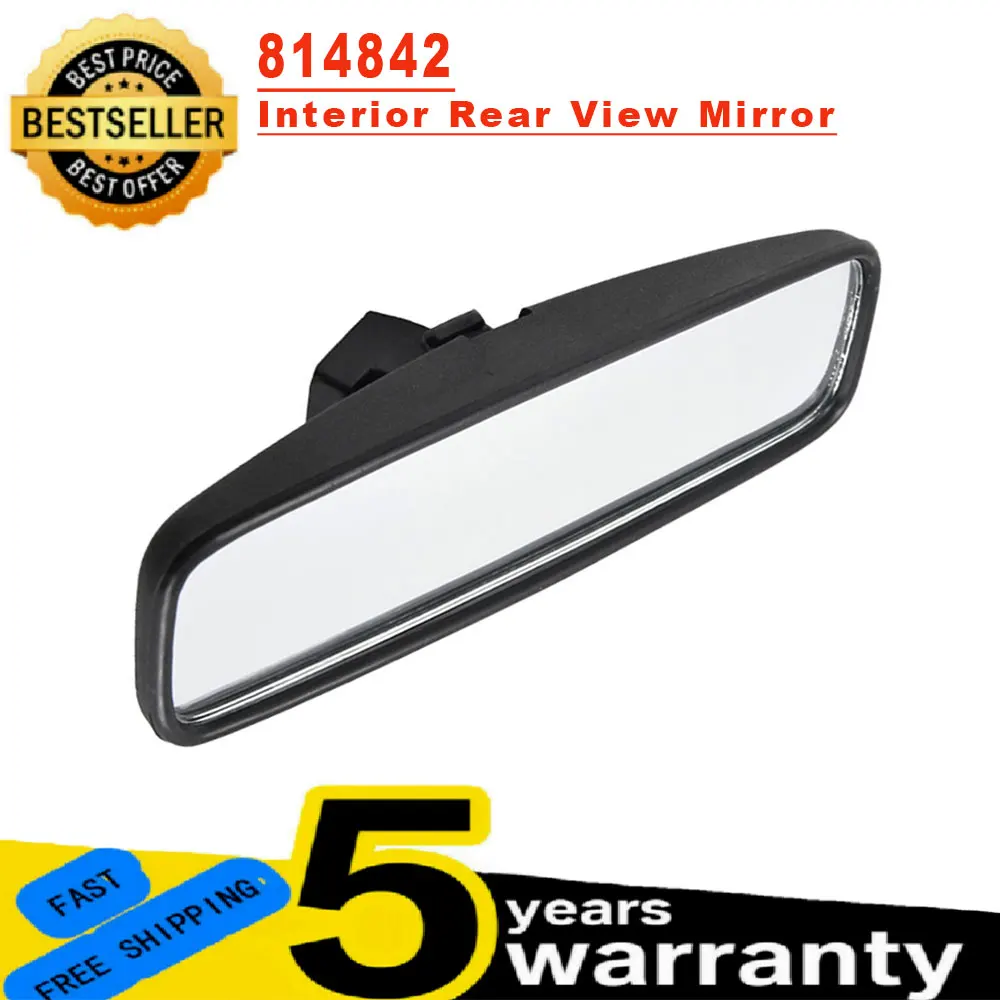 Rétroviseur Intérieur Boîtier ABS 814842 Convient pour Peugeot 107/206
