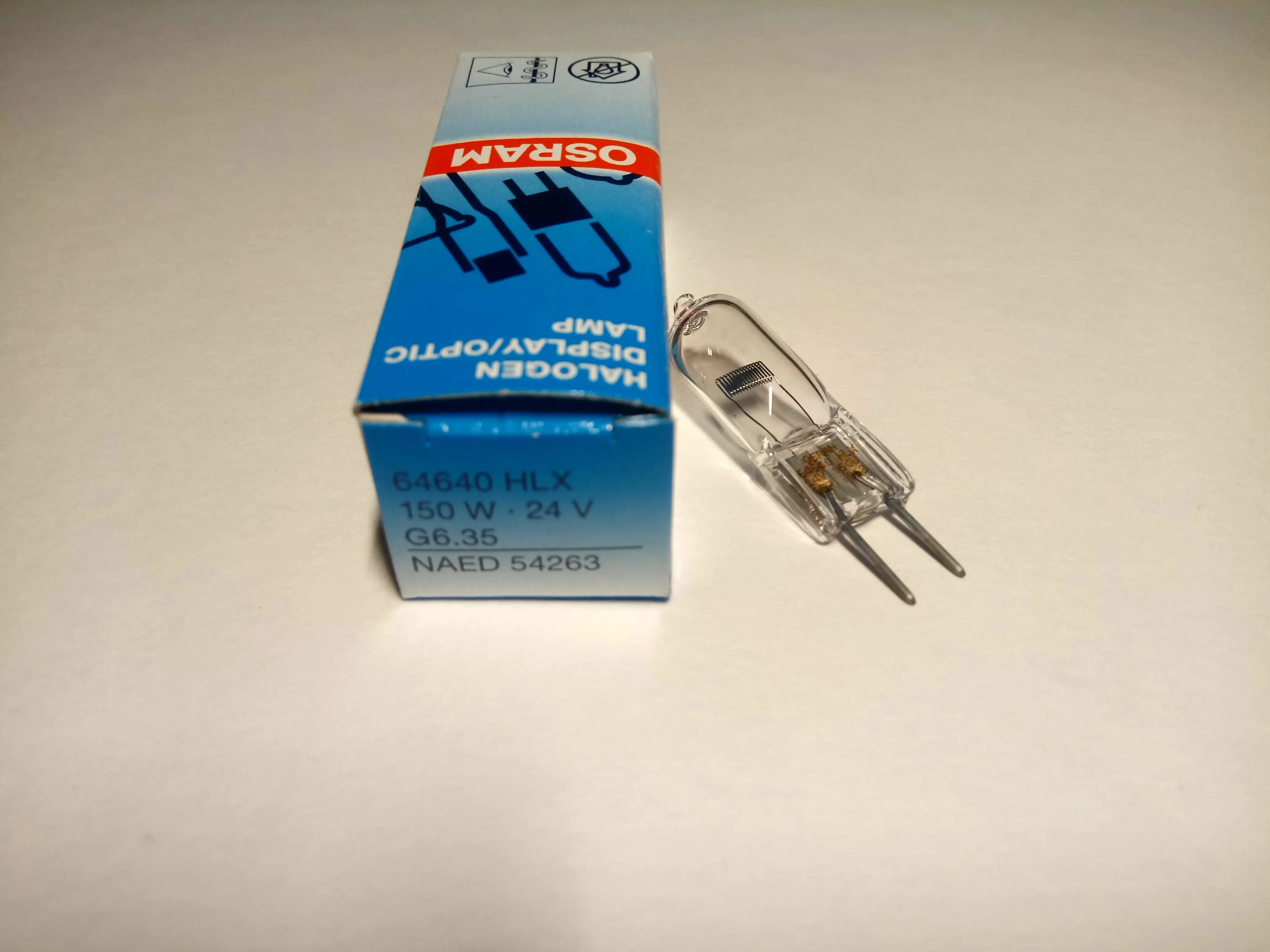 OSRAM 64640 HLX 24V 150W G6.35 FCS A1/216 - лампа галогенная 50 часов 4050300006727 | Освещение