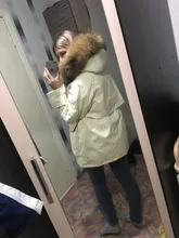 Winter Jacket Coat Parkas Fitaylor Zipper-Down Natural Women Outerwear Snow Warm Thick