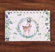 Planificador semanal portátil de animales Kawaii, Agenda, diario, organizador de oficina, papelería, escuela, Plan mensual, 2020, 2021