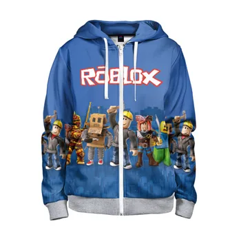 

Children's sweatshirt 3D with zipper Roblox