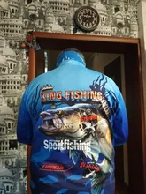 Ropa de pesca SPATA para hombre, ropa de pesca Anti-UV, protector solar, transpirable, absorbente de humedad, camiseta de pesca de secado rápido, novedad de 2020