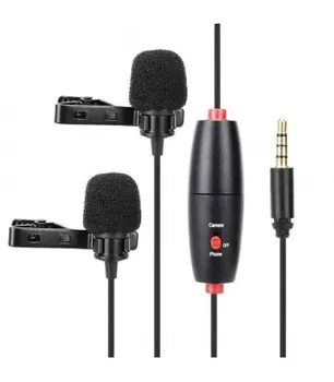 

LENSGO LYM-DM1 2 in 1 microphone capacitor-6MTS.