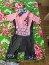 Conjunto de equipo profesional de triatlón para mujer, sudadera de manga corta, medias sexys de una pieza, traje de baño para montar en bicicleta
