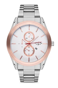 

Aqua Di Polo APSR1-S0321-EM151 Metal Men 'S Clock