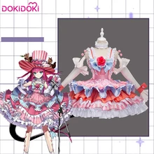 DokiDoki игры Fate/EXTRA CCC Fate/Grand для Елизаветы Батори Косплэй судьба Косплэй женский костюм на Хеллоуин костюм милое платье