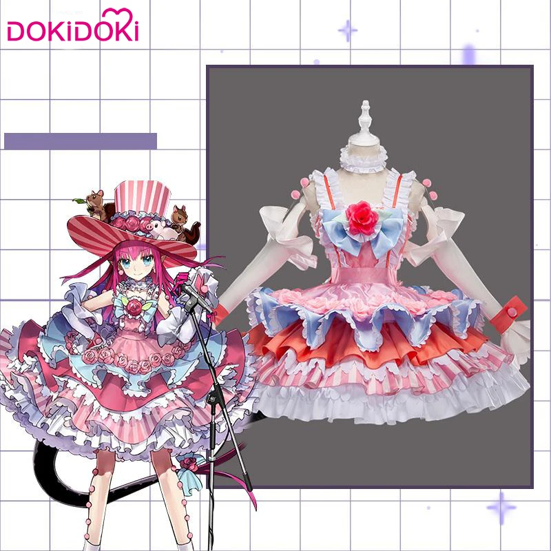 DokiDoki игры Fate/EXTRA CCC Fate/Grand для Елизаветы Батори Косплэй судьба женский костюм на