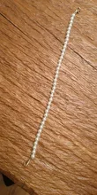 Correa de Nueva Perla para bolsos, accesorios para bolsos, manijas de cinturón de marca, cadena de cuentas bonita, piezas de mujer, cadena de cuentas con cierre dorado