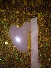 Gua sha-Tabla de piedra de Jade Natural, masajeador de cuarzo rosa, placa Guasha, rascador facial, herramientas para cara, cuello y espalda