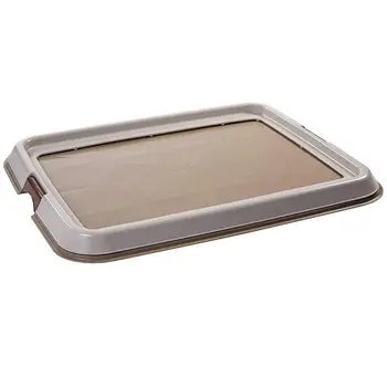 

IRISES OHYAMA Pet Tray Pet Tray FT-650-Plastic-65x55x4 cm-beige-For puppies
