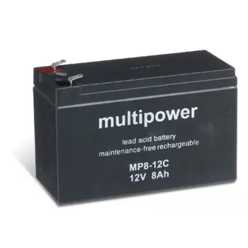 

Powery battery replacement for UPS 12V 8Ah cleaning equipment (deep cycle)