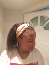 Brasileño peluca con diadema pelucas de cabello humano sin costuras completa máquina pelucas de cabello humano con la bufanda para las mujeres de pelo Remy Yepei pelo