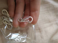 10 unids/lote carabinero Mini Camping EDC supervivencia escalada SF mosquetones de mochila llavero Paracord equipo táctico colgadores para llaves cadena